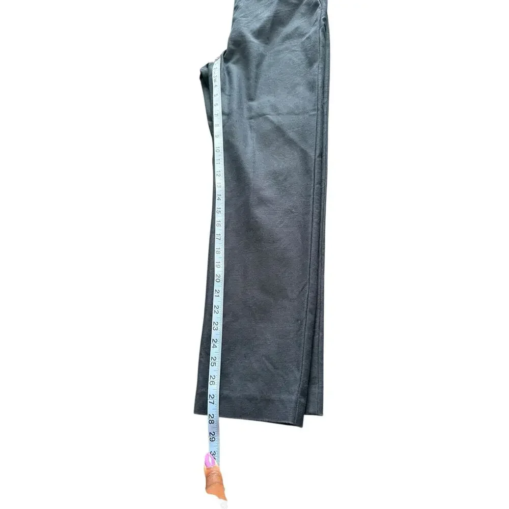 J. Jill‎ Pants Black Basic Casual Work Pull On Stretch Straight Leg Size 8